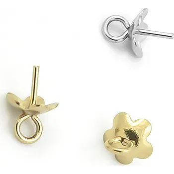 Materiál na výrobu šperku Ocelové šlupny závěsné 6mm - 1Ks+B - Nerez SL / 1Ks