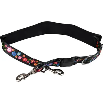 Kosmetika pro psa Nastavitelný nylonový popruh pod břicho Show Tech FLOWER COMFORT BELLY Velikost: velký
