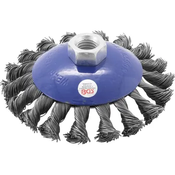 Brusný kartáč Miskový copanový kartáč pr. 115 mm BGS103981 na autoskla. Uchycení M14x2 mm (BGS103981)