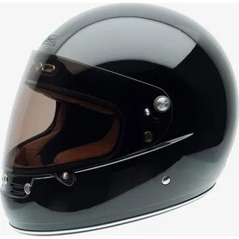 Helma na motorku Retro integrální přilba NZI Street Track 4 BLACK Velikost: M