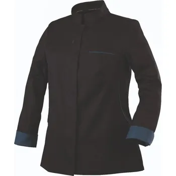 Gastro oděv Robur Escale rondon, černý, dl. rukáv, M