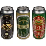 Pokladnička plechovka od piva 16 x 7 cm…