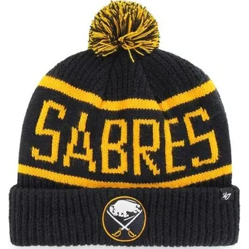 Čepice Zimní čepice 47 NHL BUFFALO SABRES CALGARY '47 CUFF KNIT OS Tmavě modrá, Žlutá, Bílá