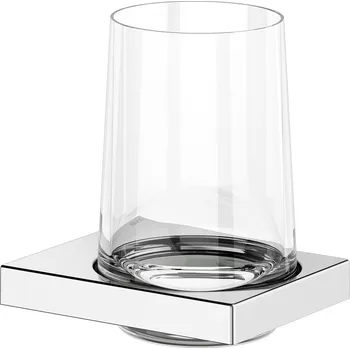 Držák na kartáček Držák na skleničku Keuco Edition 11, pochromováno