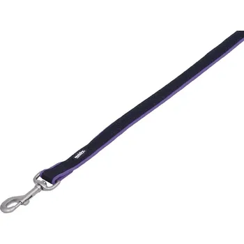 Vodítko pro psa Vodítko NOBBY Mesh Preno neoprenové fialové (M/L) 120cm
