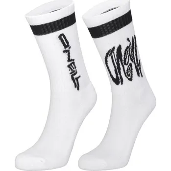 Pánské ponožky Unisexové ponožky O'Neill SPORTSOCK 35/38 Bílá, Černá