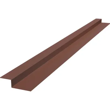 Stavební profil Větrací profil hřebenáče PRECIT 2000x90x0,5 mm