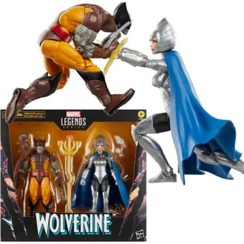 Figurky Marvel Legends Wolverine a Lilandra Neramani 15cm