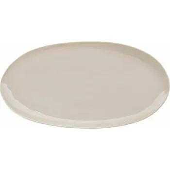 Talíř Verlo Eter talíř oválný 34,5 × 15 cm, béžový