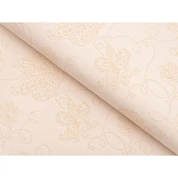 PRM dekorační látka - béžová - šířka 180 cm