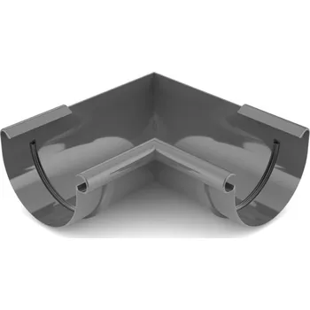 okap BRYZA Roh žlabu vnitřní plastový Ø 150 mm, Antracit RAL 7021