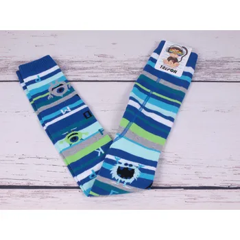 České legíny kamaše punčocháče bez ťapek TREPON ABECEDA tyrkys velikost oblečení - děti: 92/98