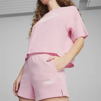 Dámské kraťasy Dámské šortky PUMA ESS 4 SWEAT SHORTS 586825-30 PINK XXXL