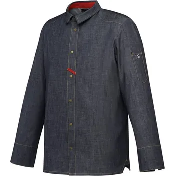 Gastro oděv Robur Vinho rondon, jeanový, dl. rukáv, L