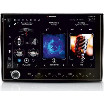 Autorádio ZENEC Z-E3776 multimediální rádio s GPS Fiat Ducato Caravan