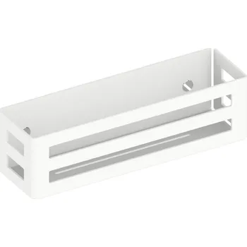 Drátěná police Košík do sprchy Keuco, 320 x 93 x 90 mm, bílá matná