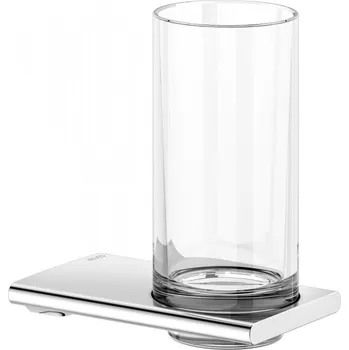 Držák na skleničku Keuco Edition 400, černý chrom kartáčovaný