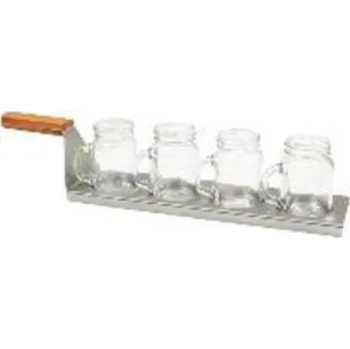 Tablecraft Mason Jar tác servírovací na sklenice