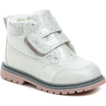 Dívčí zimní obuv Wojtylko 1Z25056S bílá perleť dívčí zimní boty EUR 26