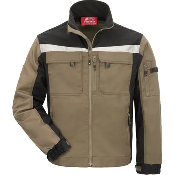 NITRAS MOTION TEX PRO FX, pracovní bunda, khaki / černá, OEKO-TEX Velikost: 58
