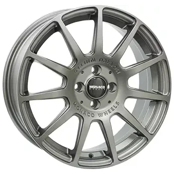 Alu kolo Alu kola MONACO WHEELS RALLYE, 17x7 4x100 ET40, tmavě šedivá matná