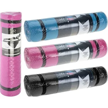 podložka na cvičení Fitness podložka na cvičení a jógu 180 x 60 cm černá KO-8EF000020cern