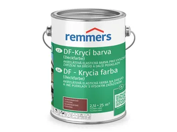 Lak na dřevo Remmers - Deckfarbe 2,5 l schwedischrot