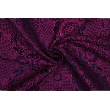 Brokát Ming, fuchsiovo-tmavě modrý, sartor.cz