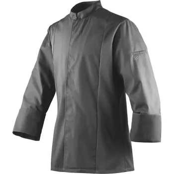 Gastro oděv Robur Siaka rondon, šedý, dl. rukáv, XS