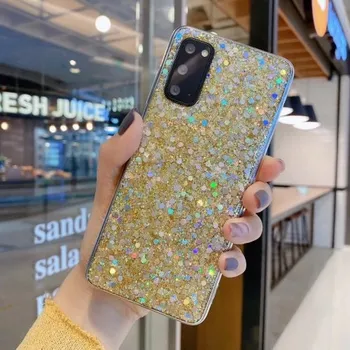 Pouzdro na tablet VSECHNONAMOBIL 54550 GLITTER ochranný obal Samsung Galaxy A53 5G zlatý