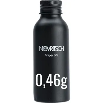 Airsoftová kulička NOVRITSCH Novritsch SNIPER BBs Premium kuličky 0,46g, 530 BBs - Bílá