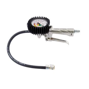 Pneuhustič kovový s manometrem 80 mm