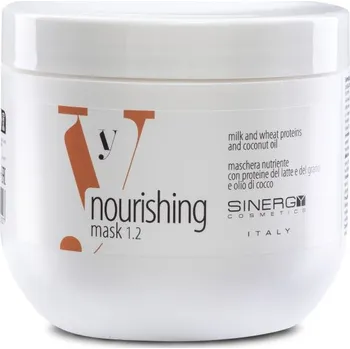 Vlasová regenerace Sinergy Cosmetics Sinergy Y1.2 Nutritive Mask 500ml - Maska na suché a poškozené vlasy