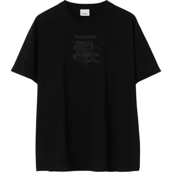 Pánské tričko BURBERRY Tristan Black tričko M Černá