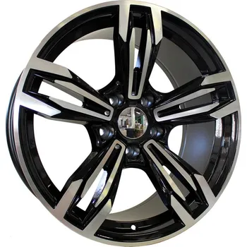 Alu kolo Alu kola Racing Line BY983, 20x9.5 5x120 ET38, černá + leštění (zátěžová)