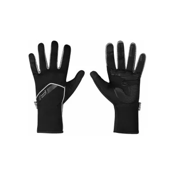 Cyklistické rukavice rukavice F GALE softshell, jaro-podzim, černé, velikost XXL