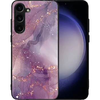 Pouzdro na mobilní telefon VSECHNONAMOBIL 89685 MY ART Ochranný kryt pro Samsung Galaxy S24 FE 5G PURPLE (148)