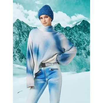 Dámský svetr Goldbergh Mouna 5637 modrá