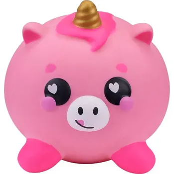 Figurka Smooshzees Luvzees Růžový jednorožec