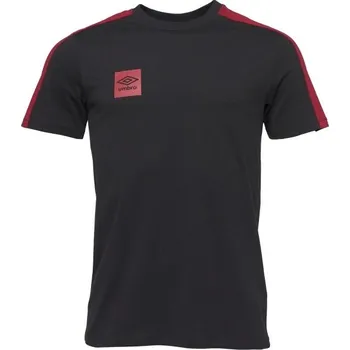 Pánské tričko Pánské triko Umbro TERRACE TEE XXL Černá, Červená