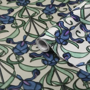 Tapeta Samolepicí fólie květinová Glasdekor Transparent Minster 200x45 cm