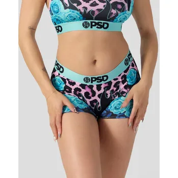 Souprava dámského spodního prádla PSD Floral Leopard Women Boyshort Velikost: XS