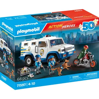 Stavebnice Playmobil Playmobil 71597 Přeprava peněz