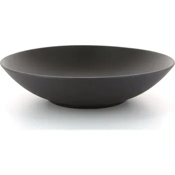 Talíř Revol Equinoxe talíř hluboký pr. 24 cm, černý