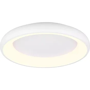 Trio Leuchten 649616031 CARDONA - LED stropní kulaté svítidlo stmívatelné běžným vypínačem a změnou barvy světla, LED 38W, 2300+3000+4000K, Ø 62cm (Moderní LED svítidlo s možností změny barvy světla pomocí integrovaného přepínače)