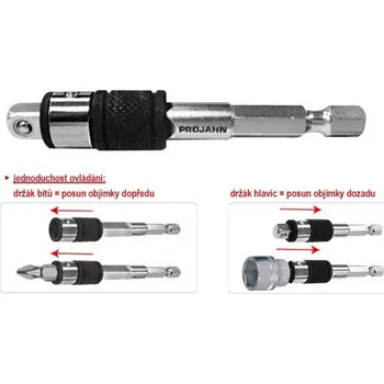 Bit 1/4" univerzální držák bitů 2v1 2791