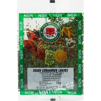 Koření NGR Sušené listy koriandru 10g