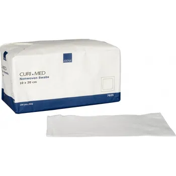 Kompres Kompresy z netkané textilie, nesterilní 100 ks 10 x 20 cm