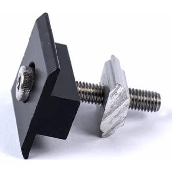 Solarmi SCSD-30B hliníkový černý středový držák SC solárního panelu (30 mm)