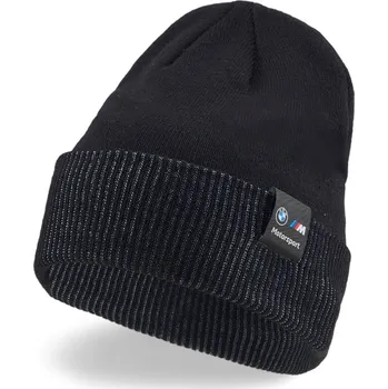 Pokrývka hlavy BMW MOTORSPORT MMS CLASSIC beanie, černá